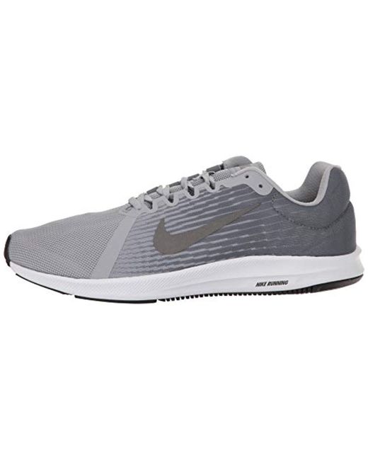 Lyst - Nike Downshifter 8 Running Shoe, Wolf Metallic Dark Cool Grey, 6 Regular Us in Gray for Men