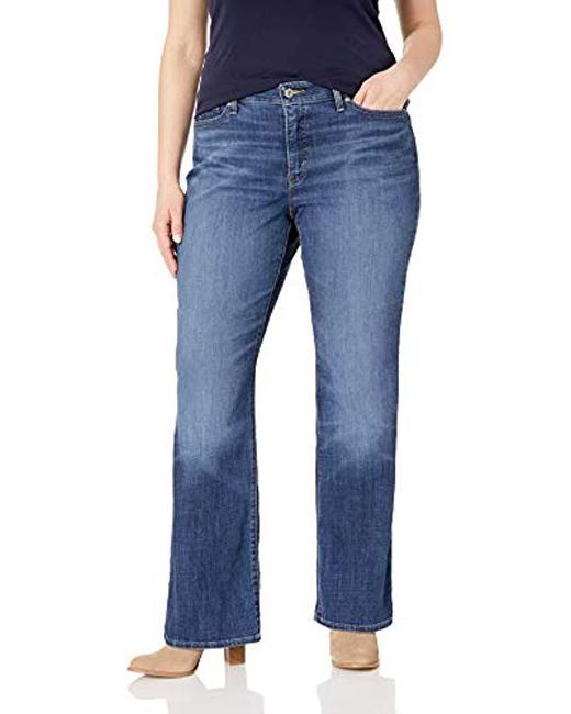 levi plus size bootcut jeans