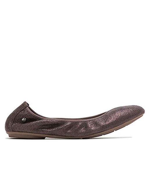 Hush Puppies Chaste Ballet Flat in Brown - Lyst