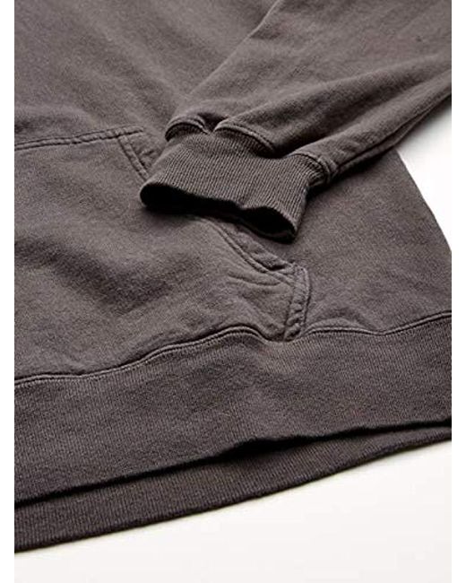 Hanes Comfortwash Garment Dyed Fleece Hoodie Sweatshirt in Gray for Men ...
