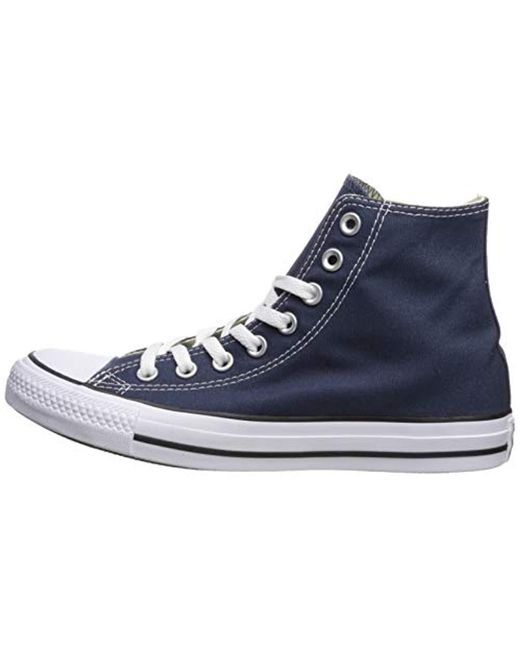 Lyst - Converse Chuck Taylor All Star Leather Hi in Blue for Men