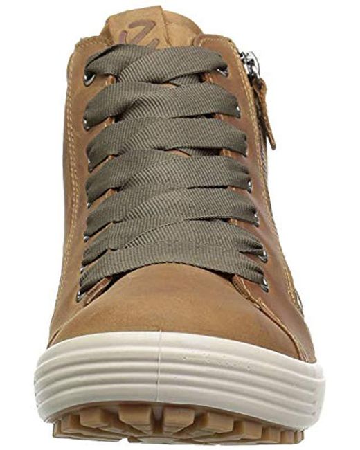 Ecco Leather Soft 7 Tred Gore tex High Sneaker Lyst Ecco Soft 7 Tred GORE TEX® Boots schwarz | Markenschuhe