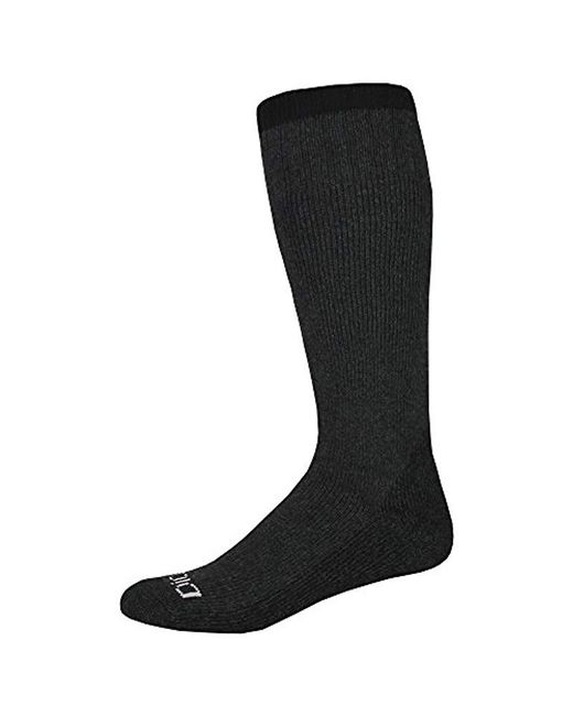 Dickies 2 Pack Cotton Thermal Boot Crew Socks in Black for Men - Lyst