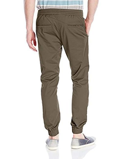 volcom mens joggers