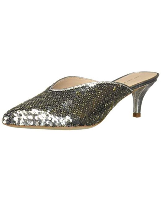 loeffler randall metallic mules