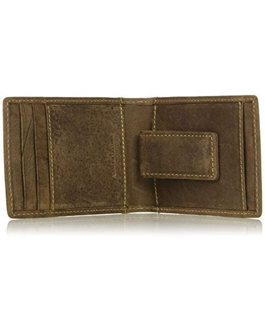 Lyst - Buxton Expedition Ii Rfid Leather Front Pocket Money Clip Wallet ...