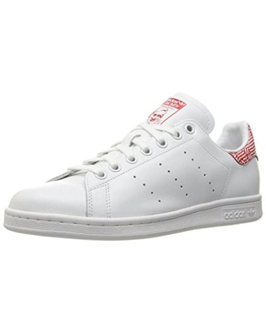 lyst adidas stan smith w originali casual scarpa in bianco. lyst adidas stan smith w originali casual scarpa in bianco.