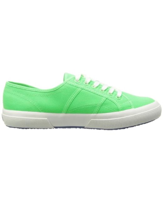 superga verde fluo