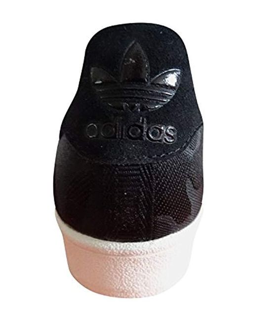 adidas superstar weave black white