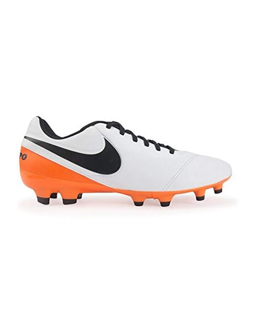 nike men's tiempo genio ii leather fg soccer cleat