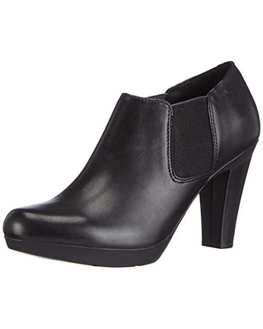 Tacón D Para AZapatos De Color Mujer Geox Negro Inspiration jqzpMLSVGU
