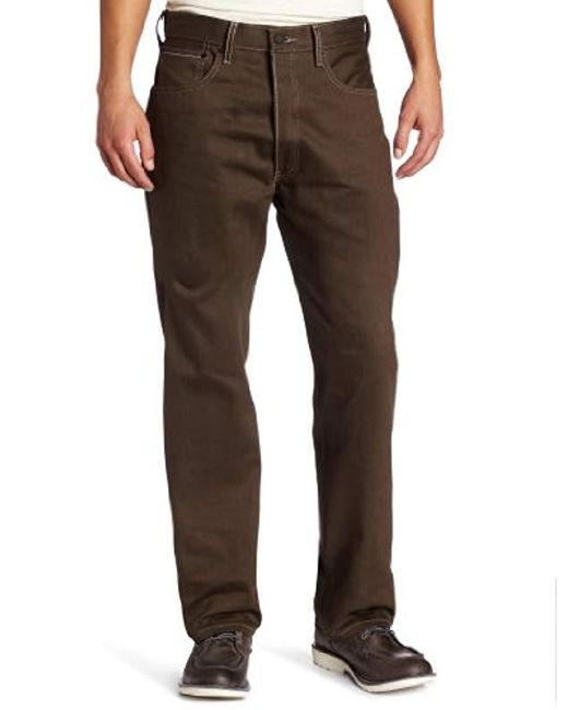 Levi s  501  Original Shrink to fit Jeans  in Brown  for Men 