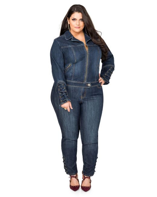 blue jean jumpsuits for plus size dresses