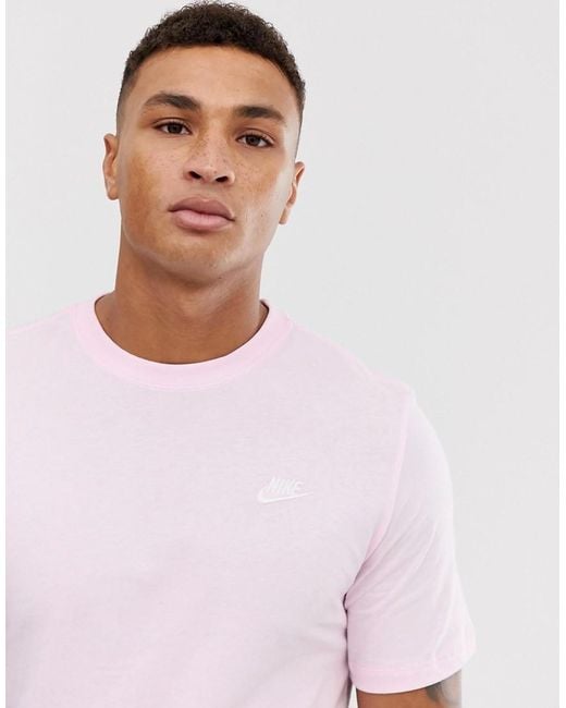 camisetas nike hombre rosas