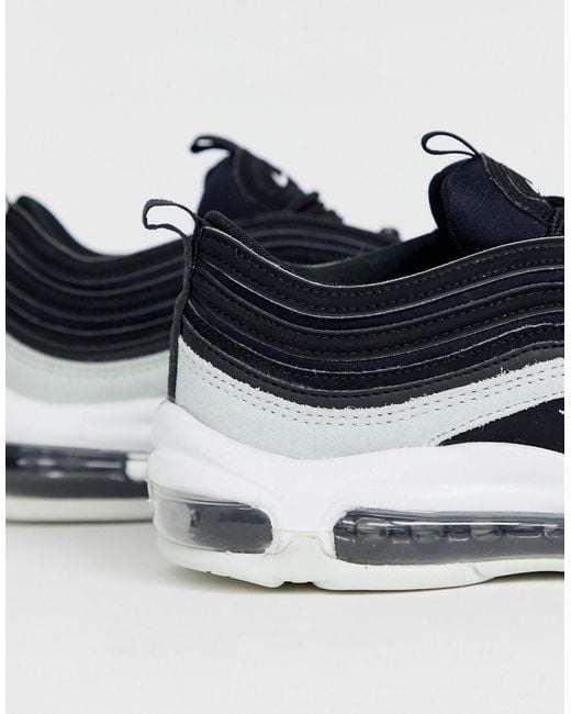 Air Max 97 Premium Trainers In Black Cracked Leather air max 97 asos nz|Free delivery!