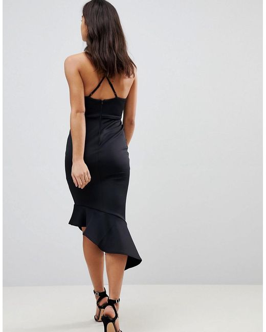 scuba cami pephem midi dress