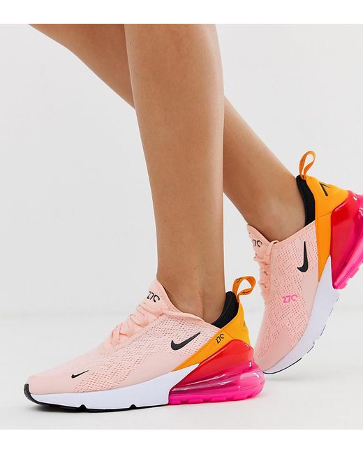 Nike Pink Air Max 270 Sneakers in Pink - Lyst