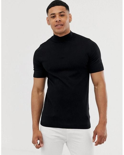 turtle neck tshirts mens