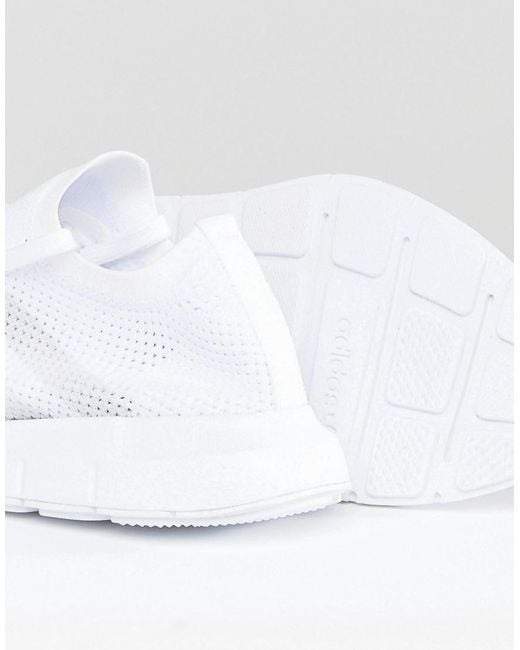 adidas originals swift run primeknit trainers in white cq2892 adidas originals swift run primeknit trainers in white cq2892