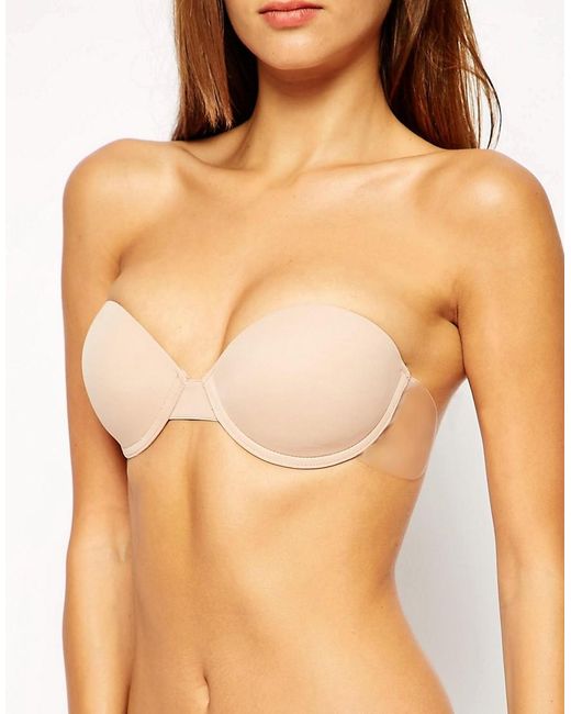 Fashion forms Add Go Bare Ultimate Boost Backless Strapless Bra in Natural Lyst