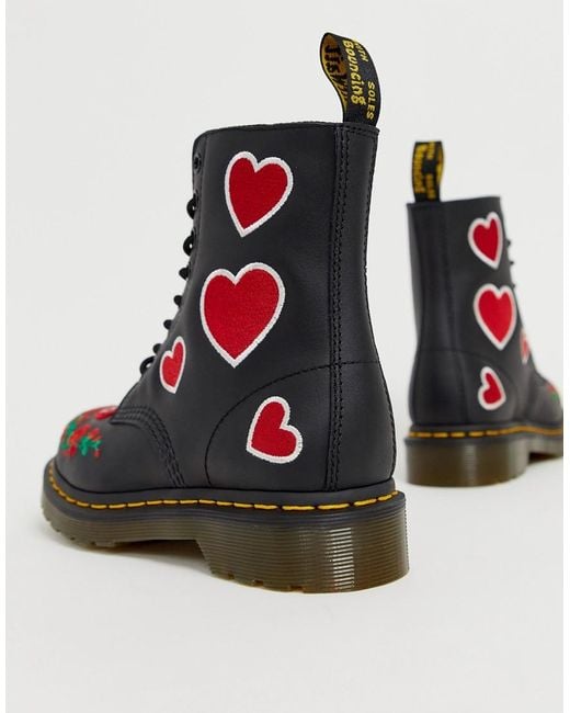 embroidered dr martens