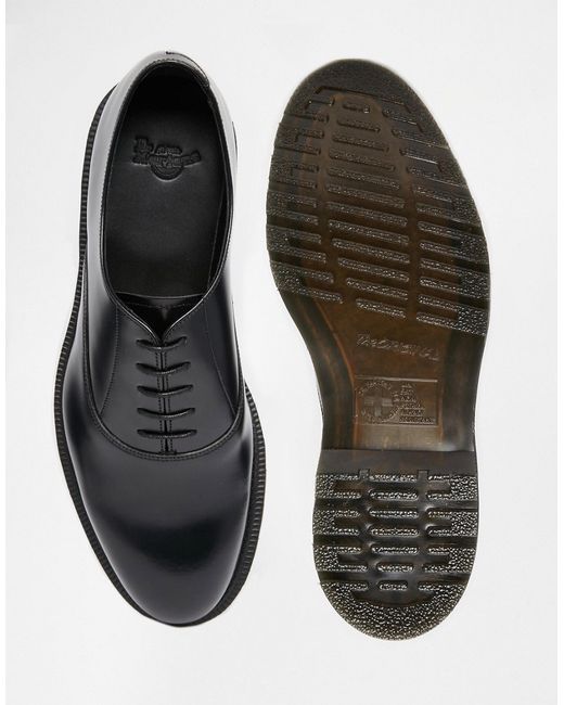 Dr. martens Henley Oxford Shoes in Black for Men Lyst