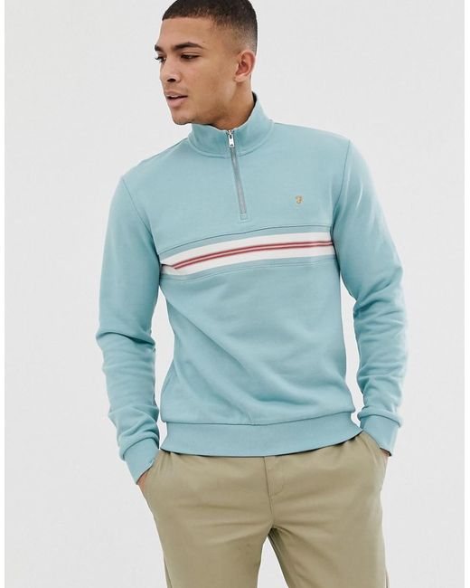 farah quarter zip