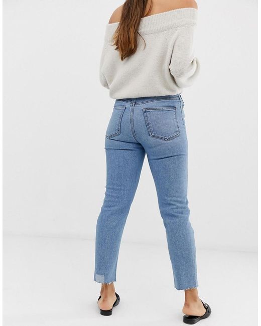 asos petite mom jeans