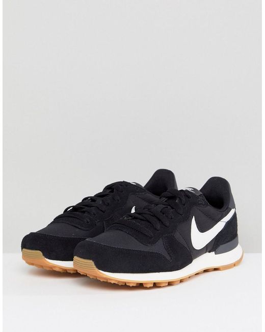 nike internationalist trainers in white nike internationalist trainers in white