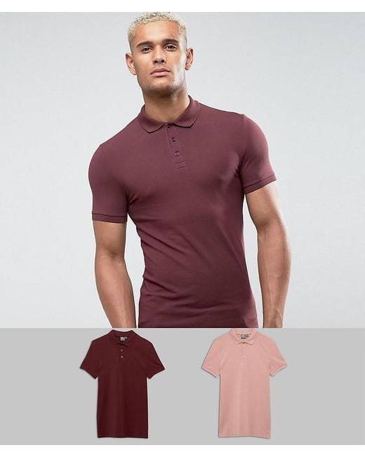 polo shirts muscle fit