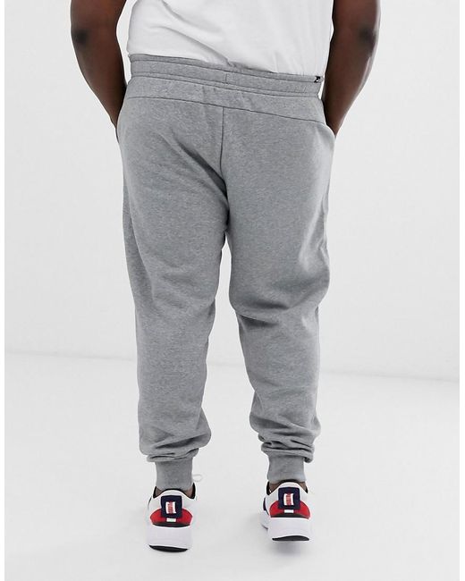 PUMA Plus Essentials Skinny Fit joggers In Grey in Gray for Men - Lyst