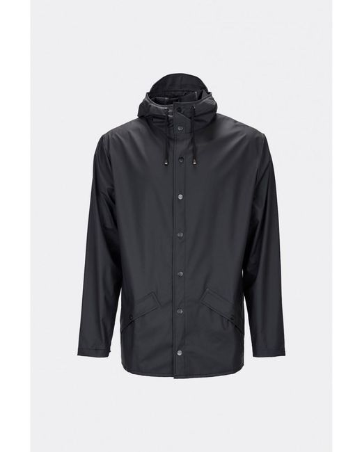 Rains Waterproof Unisex Jacket in Black for Men - Lyst