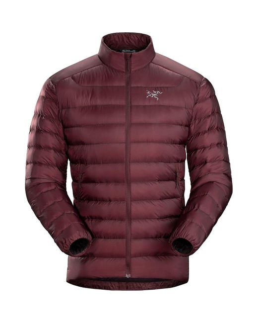 Arc'teryx Goose Cerium Lt Down Jacket in Red for Men - Lyst