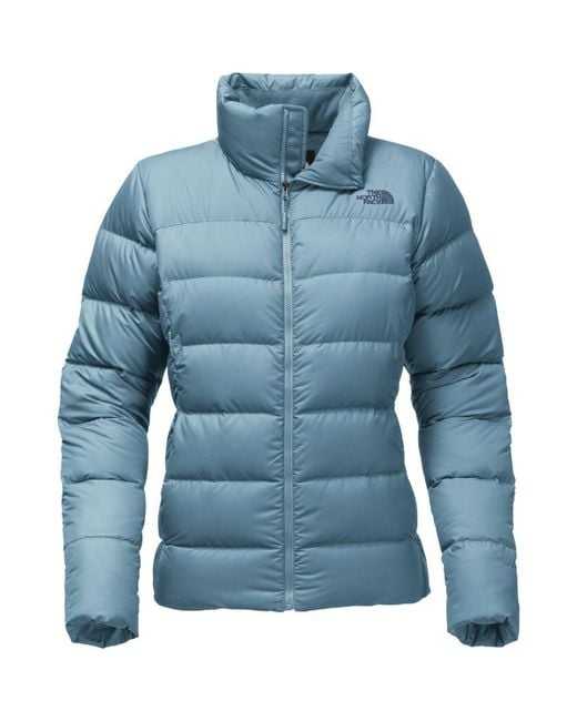 blue the north face jacket