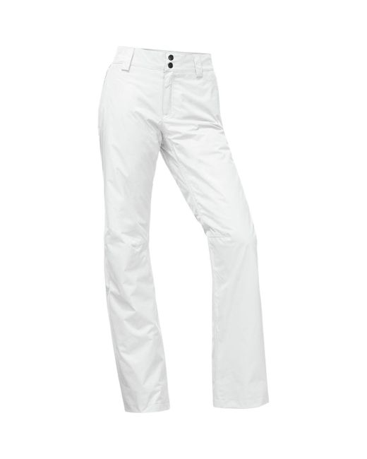 north face sally pant white