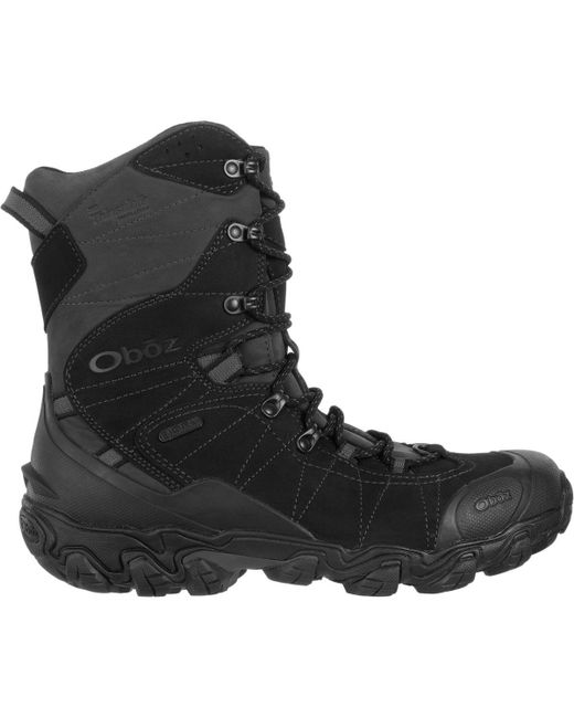 oboz black boots