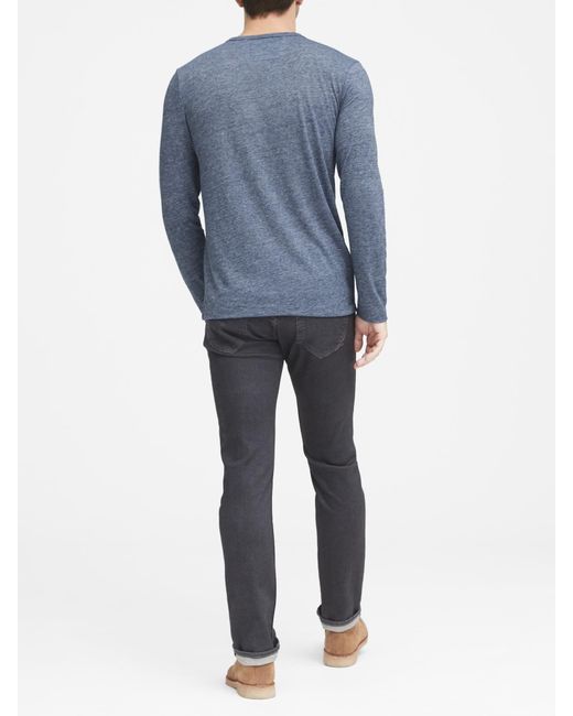 banana republic mens henley shirts