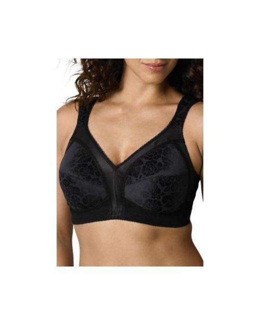 Lyst Playtex 18 Hour Original Comfort Strap Wirefree Bra In Black