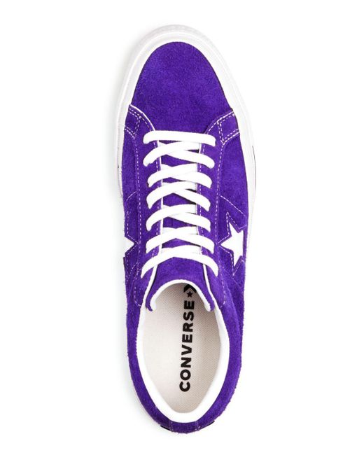 purple suede converse