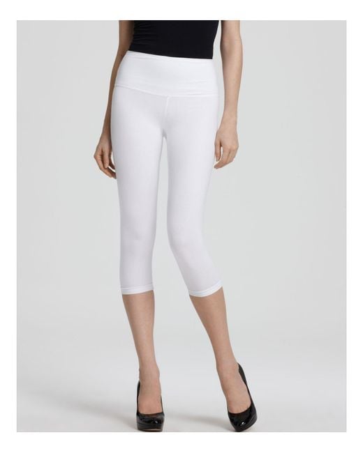 Lyst - Lyssé Capri Leggings in White