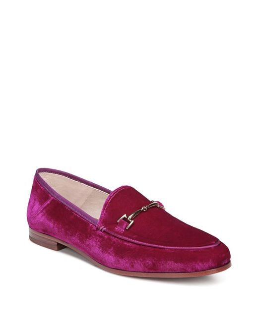 womens velvet loafers