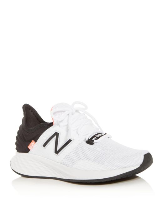 White Women's Fresh Foam Rova Low Top Sneakers White Women's Fresh Foam Rova Low Top Sneakers