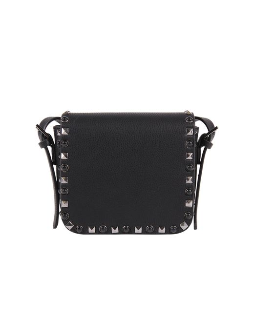 Inzi Small Studded Crossbody Bag in Black - Save 5% | Lyst
