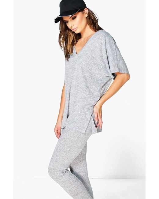 20 Shirts That Look Awesome With Leggings She Is Clothed In Leggings And Oversized T-Shirt Shirt. 'She is clothed with leggings & oversized t-shirts & she eats without fear of the future. Probably me ' Get one for yourself and for your best friend! It comes in the variety of colors and premium quality.