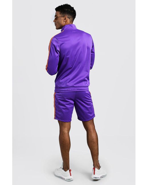 boohooman tricot joggers