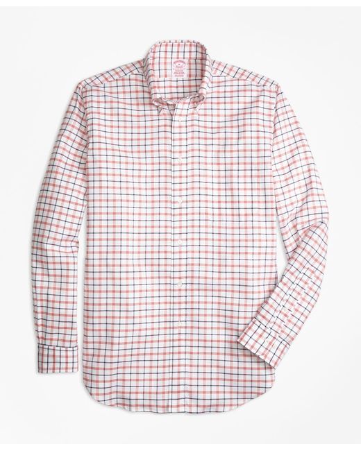 brooks brothers milano fit oxford sport shirt