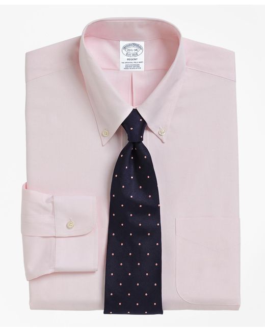 Lyst - Brooks Brothers Madison Fit Button-Down Collar Dress Shirt in ...