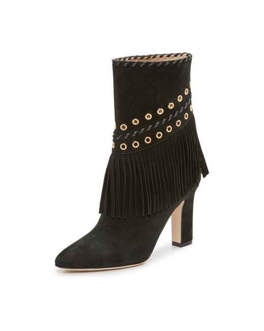 summer black booties