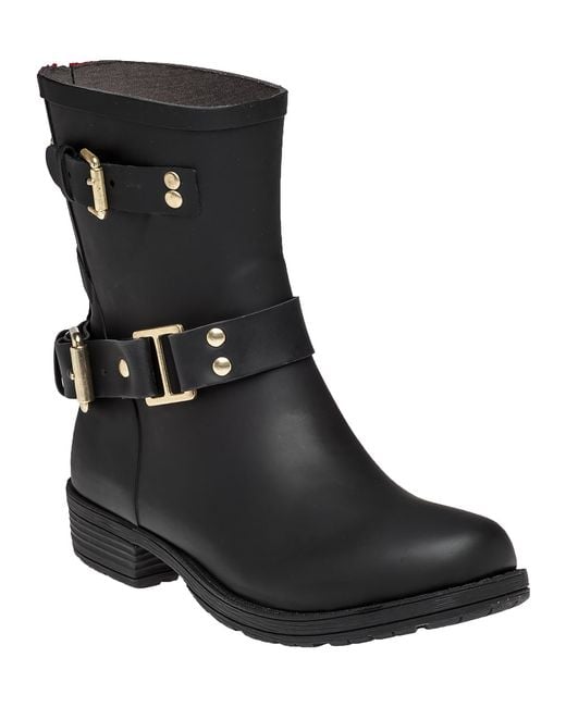 Colors of california Hcrb39 Rain Boots in Black (Black Rubber) | Lyst
