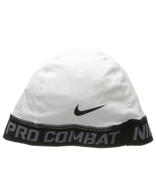 nike pro combat skull running cap